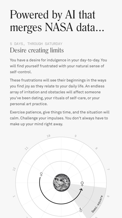 Co–Star Personalized Astrology by Co-Star Astrology Society