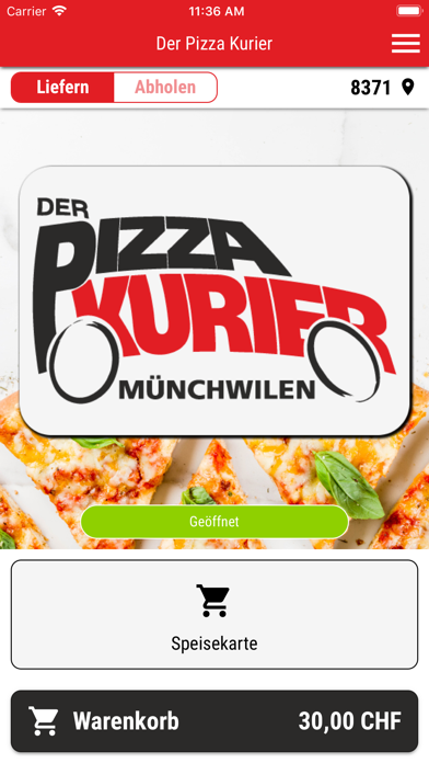 How to cancel & delete Der Pizza Kurier from iphone & ipad 1