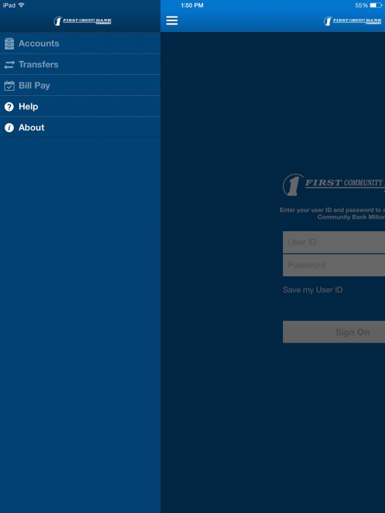 First Community Bank for iPad