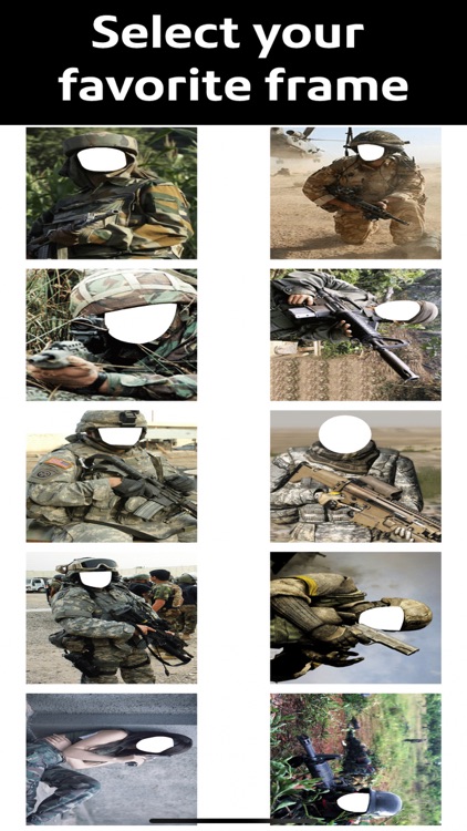 Army Suit Photo Maker