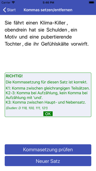 How to cancel & delete Kommaregeln Deutsch from iphone & ipad 2
