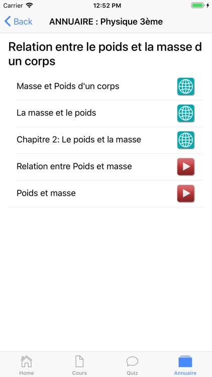 Physique 3ème screenshot-6