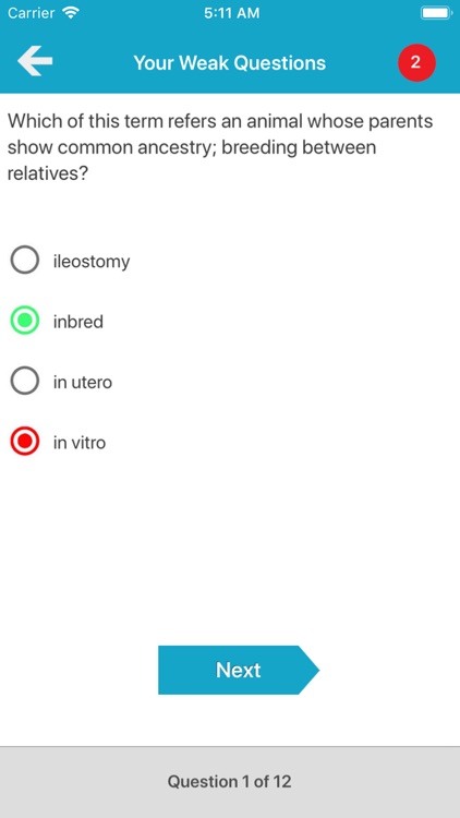 Vet Terminology Quizzes screenshot-7