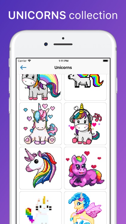 Multi Color coloring by number