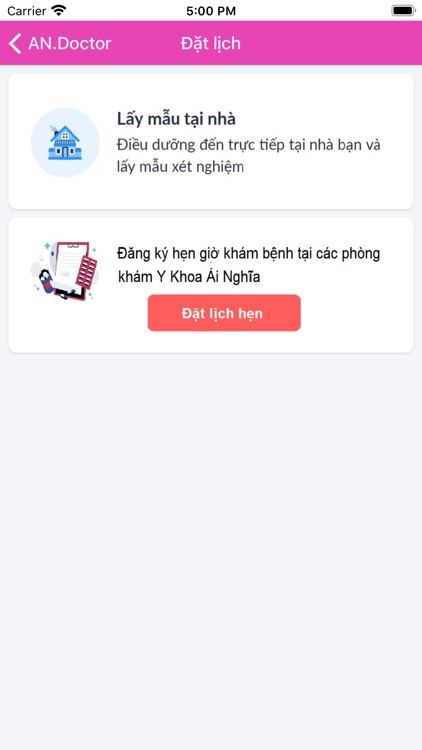 Andoctor - Đặt khám Online
