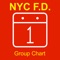 The NYC FD Group Chart app simplifies knowing when you're working next for members of the FDNY