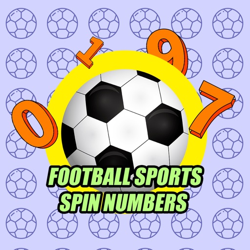 Football Sports Spin Numbers