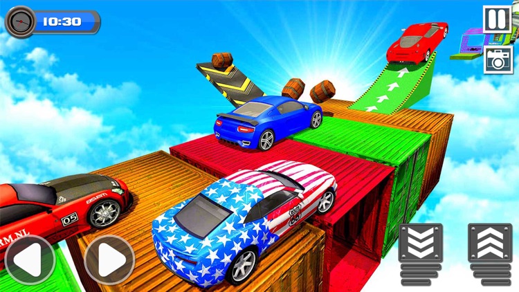 Fearless Racing Car Stunts