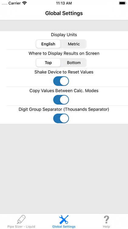 HVAC Pipe Sizer - Liquid screenshot-9