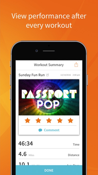 RockMyRun - Workout Music for Running, Walking, Fitness, the Gym and Exercise screenshot