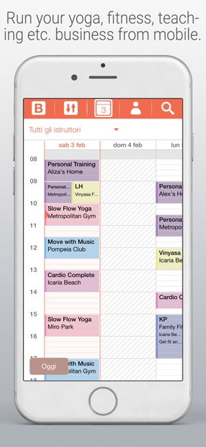 Bobclass Appointment Calendar