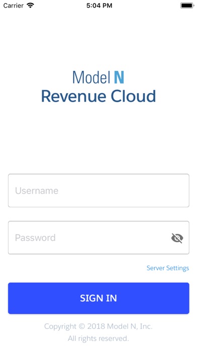 Model N Revenue CloudScreenshot of 1
