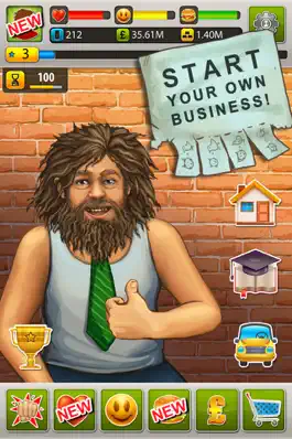 Game screenshot Hobo World - life simulator apk