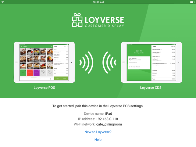 Loyverse顧客顯示系統(圖1)-速報App