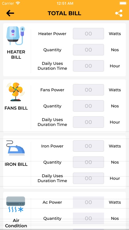 Electricity Pricing+ UnitsCalc screenshot-4