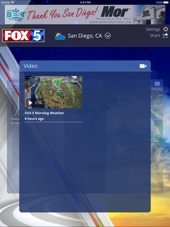 FOX5 San Diego Weather screenshot 3