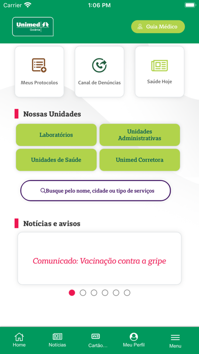 Unimed Goiânia screenshot 2