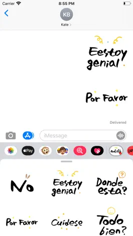 Game screenshot Emotional Calligraphy Spanish apk