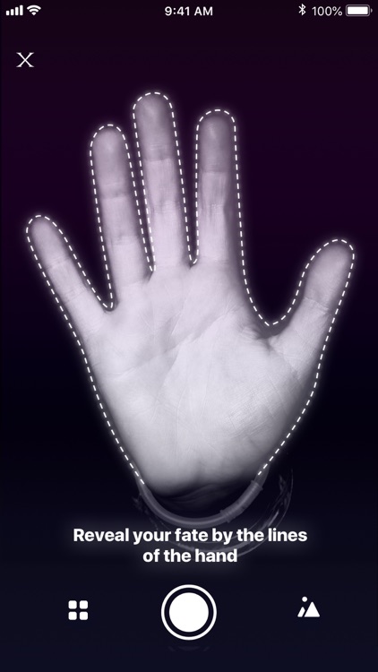 Palm Reading Scanner