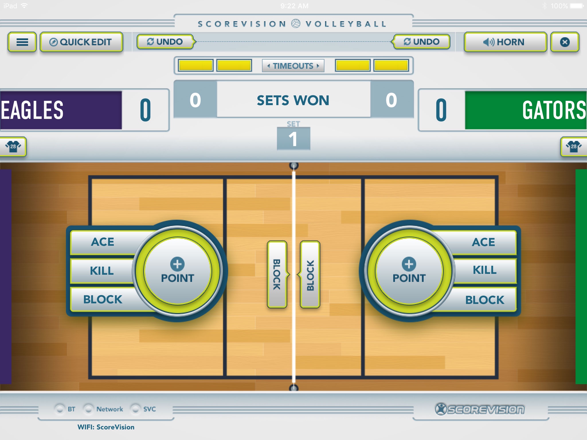 ScoreVision Volleyball screenshot 2