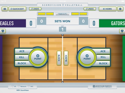 ScoreVision Volleyball - náhled