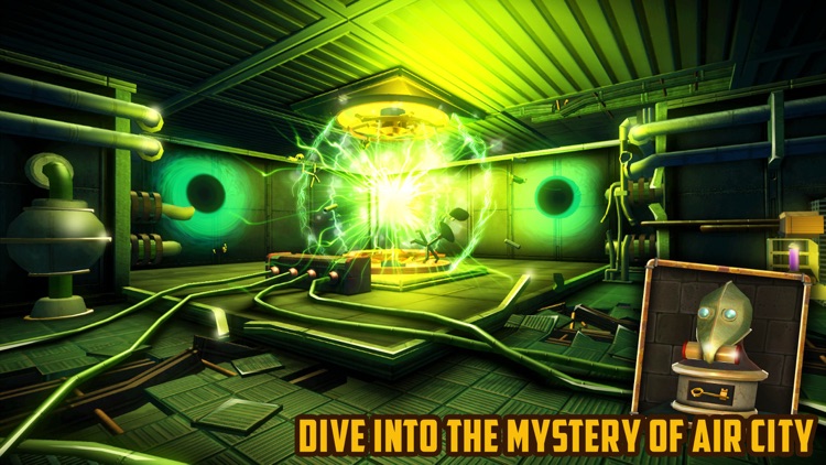 Escape Machine City: Airborne screenshot-0