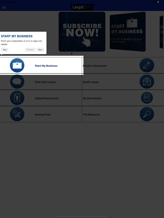 Screenshot #5 pour LegalStart