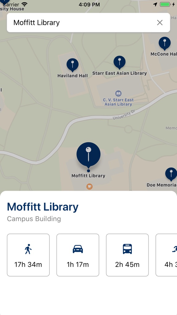 【图】Berkeley Campus Maps(截图2)