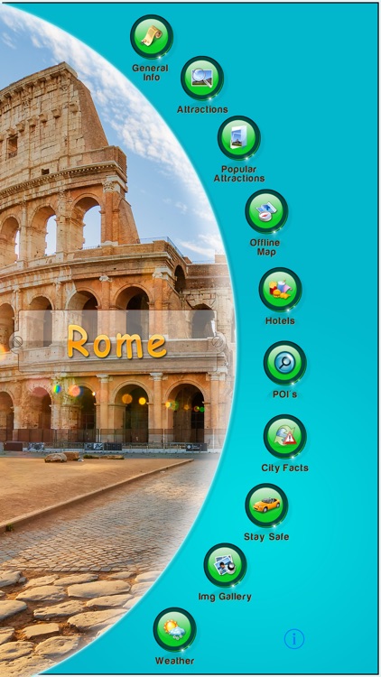 Rome Offline Map Travel Guide