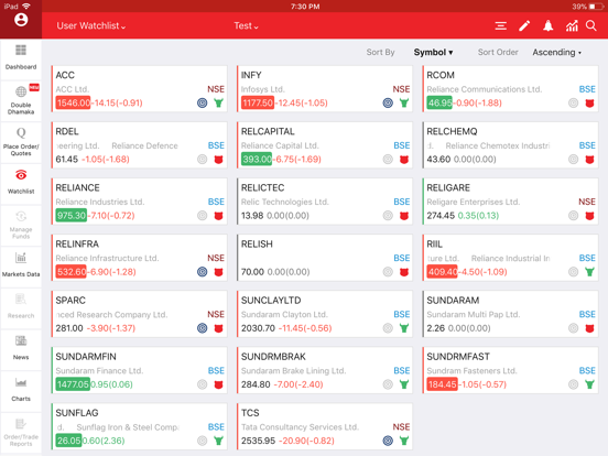 Kotak Stock Trader for iPadのおすすめ画像4