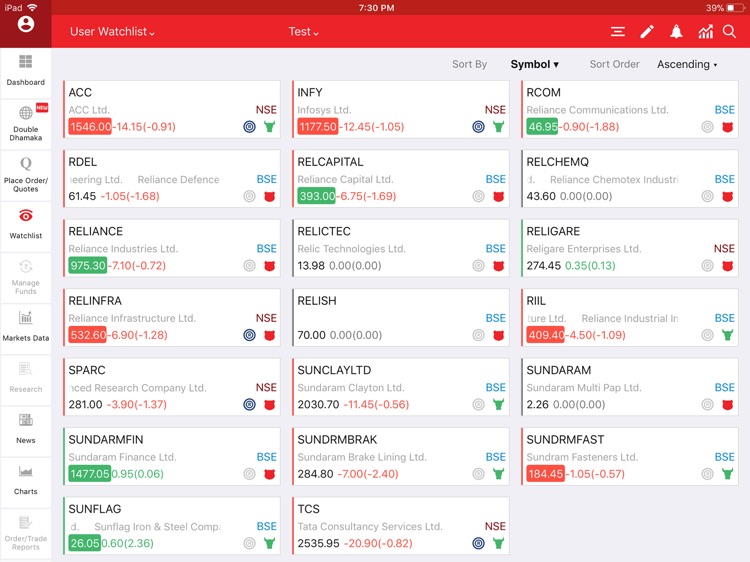 Kotak Stock Trader for iPad screenshot-3