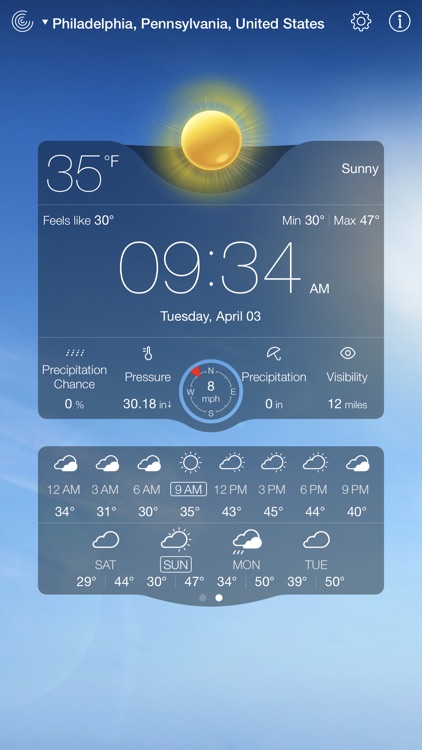 Weather Live゜