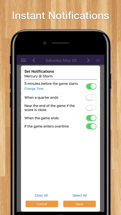 Scores App: WNBA Basketball screenshot-3