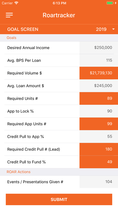 Roartracker screenshot 3