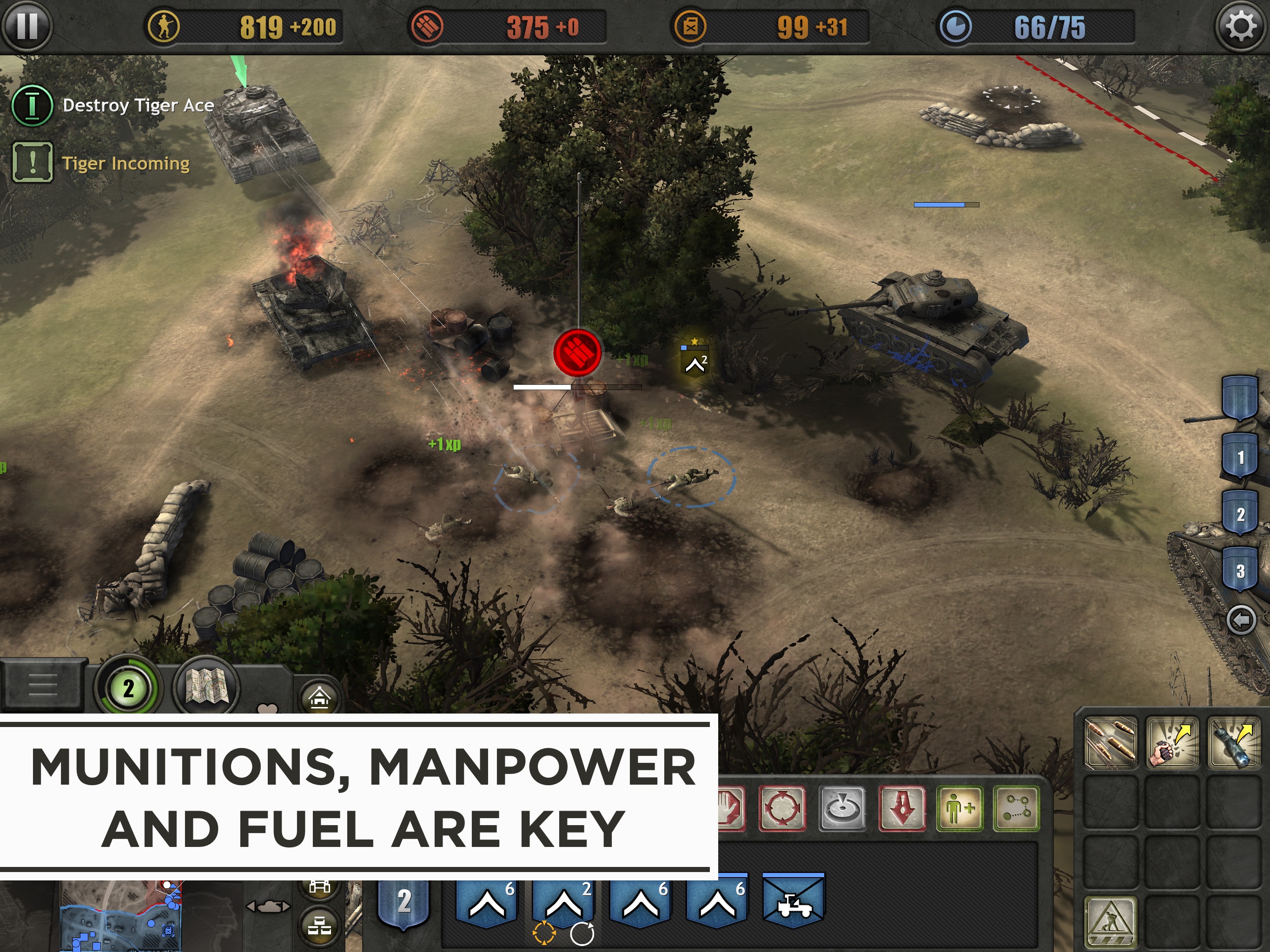 Screenshot do app Company of Heroes