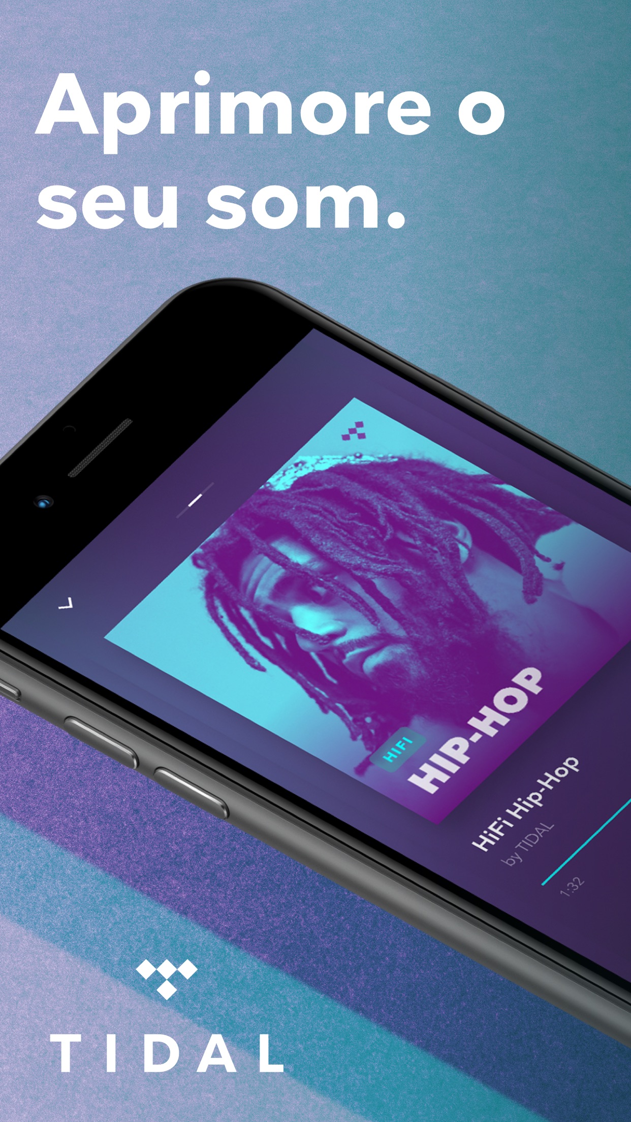 Screenshot do app TIDAL Music