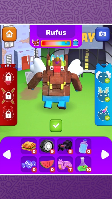 screenshot of Monster 3D Blocks 5