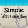 Get Simple Work Completion Cert for iOS, iPhone, iPad Aso Report