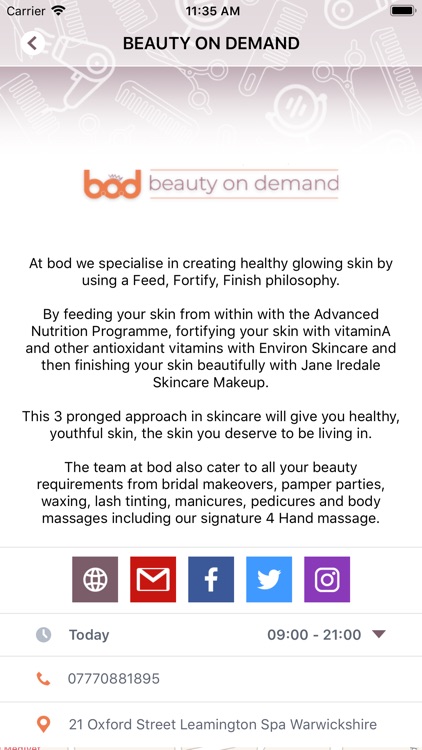 Beauty On Demand Leamington