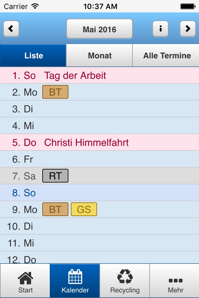 AWV-Nordschwaben Abfall-App screenshot 3