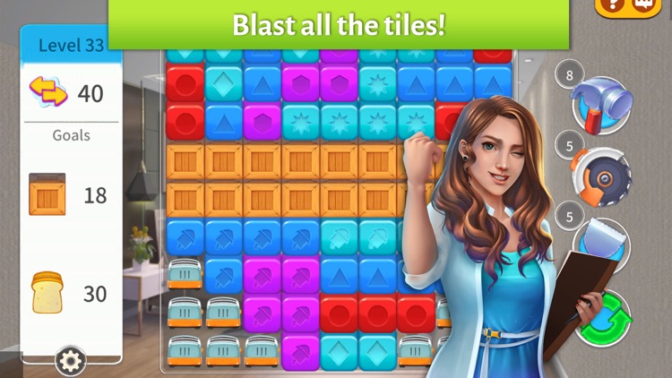 Home Designer Match Blast screenshot-4