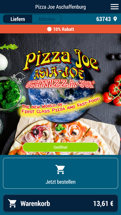 How to cancel & delete Pizza Joe Aschaffenburg from iphone & ipad 1