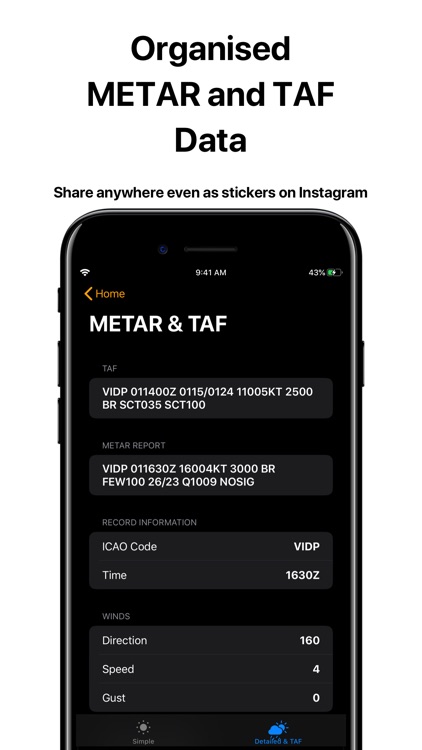 AeroNautical: METAR, NOTAMs