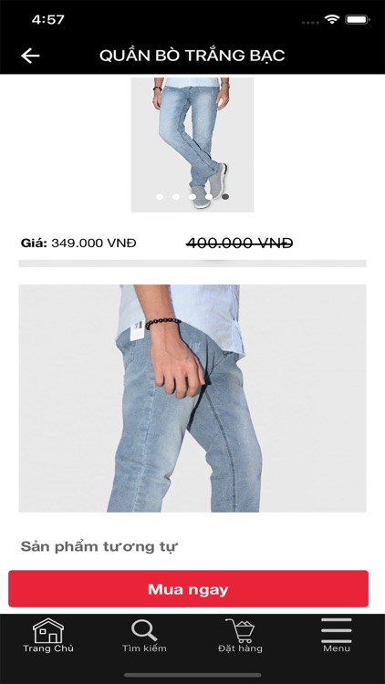 Quần jeans nam - Quần bò nam