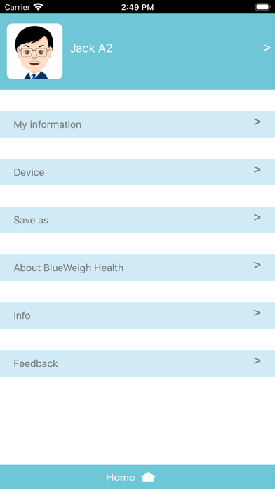 BlueWeigh Health screenshot 3