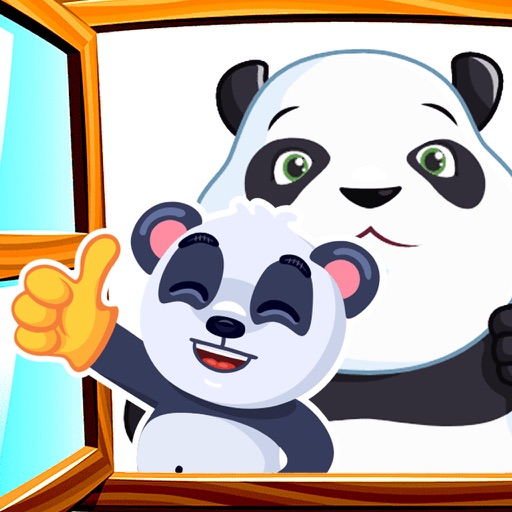 Cute Panda Messages iOS App