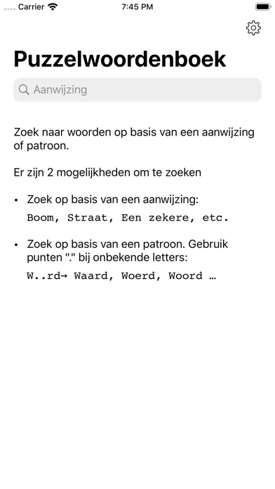 App preview