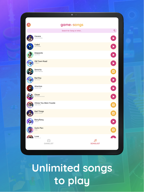Game of Songs - Music Gamehub screenshot 8