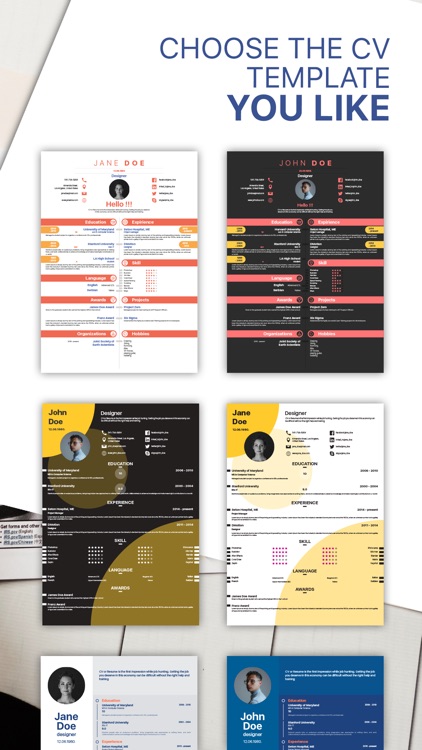 Resume Generator - CV Designer screenshot-3