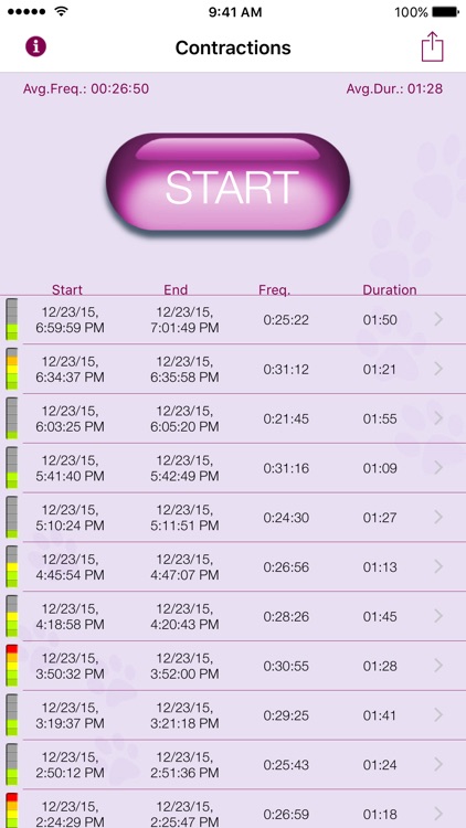 My Contraction Tracker screenshot-4